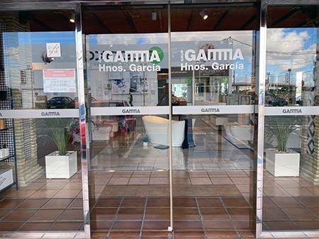 Entrada a Tienda Gamma Hnos García